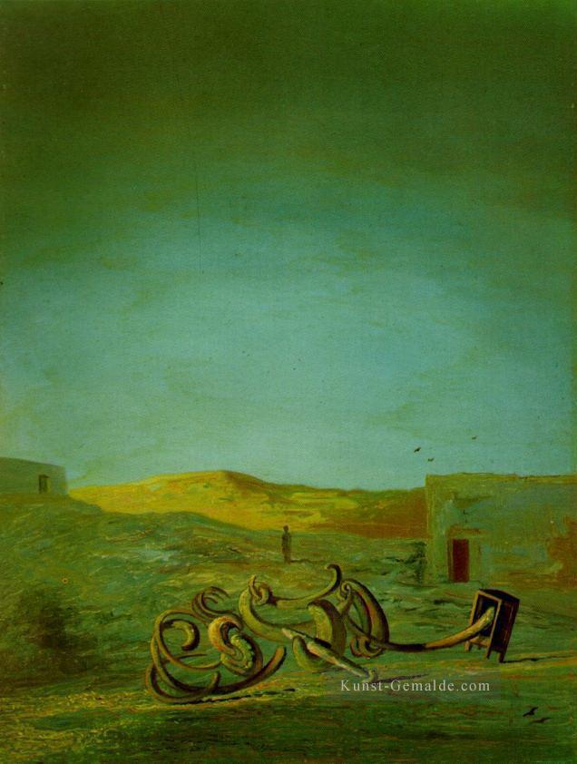 Wüstenlandschaft Salvador Dali Ölgemälde